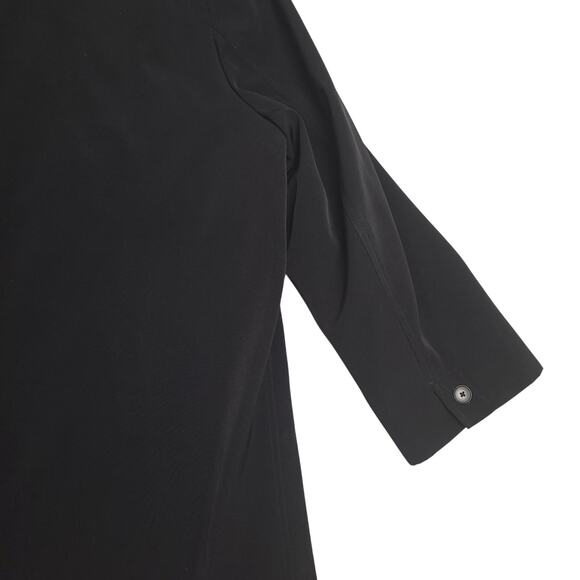 Vintage 90s Ralph Ralph Lauren Men's Overcoat w/ Removable Lining Black - Picture 12 of 16